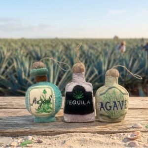 Roost Hand-Felted Agave Spirits Ornament Set